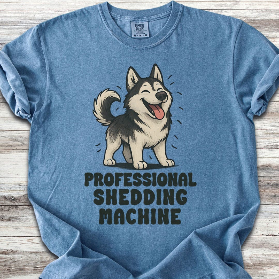 Husky Shedding Machine T-Shirt
