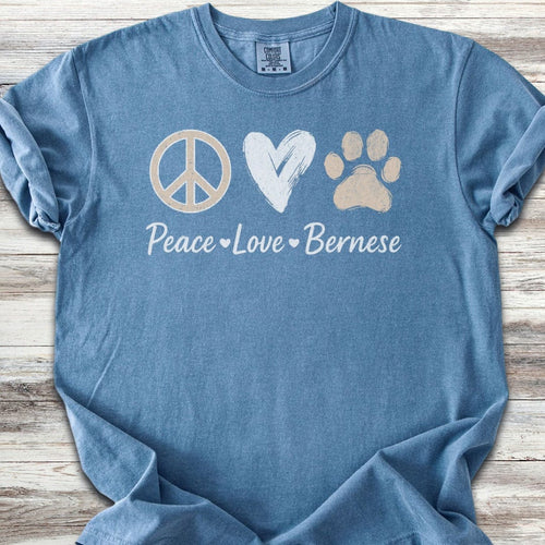 Bernese Mountain Dog Peace T-Shirt