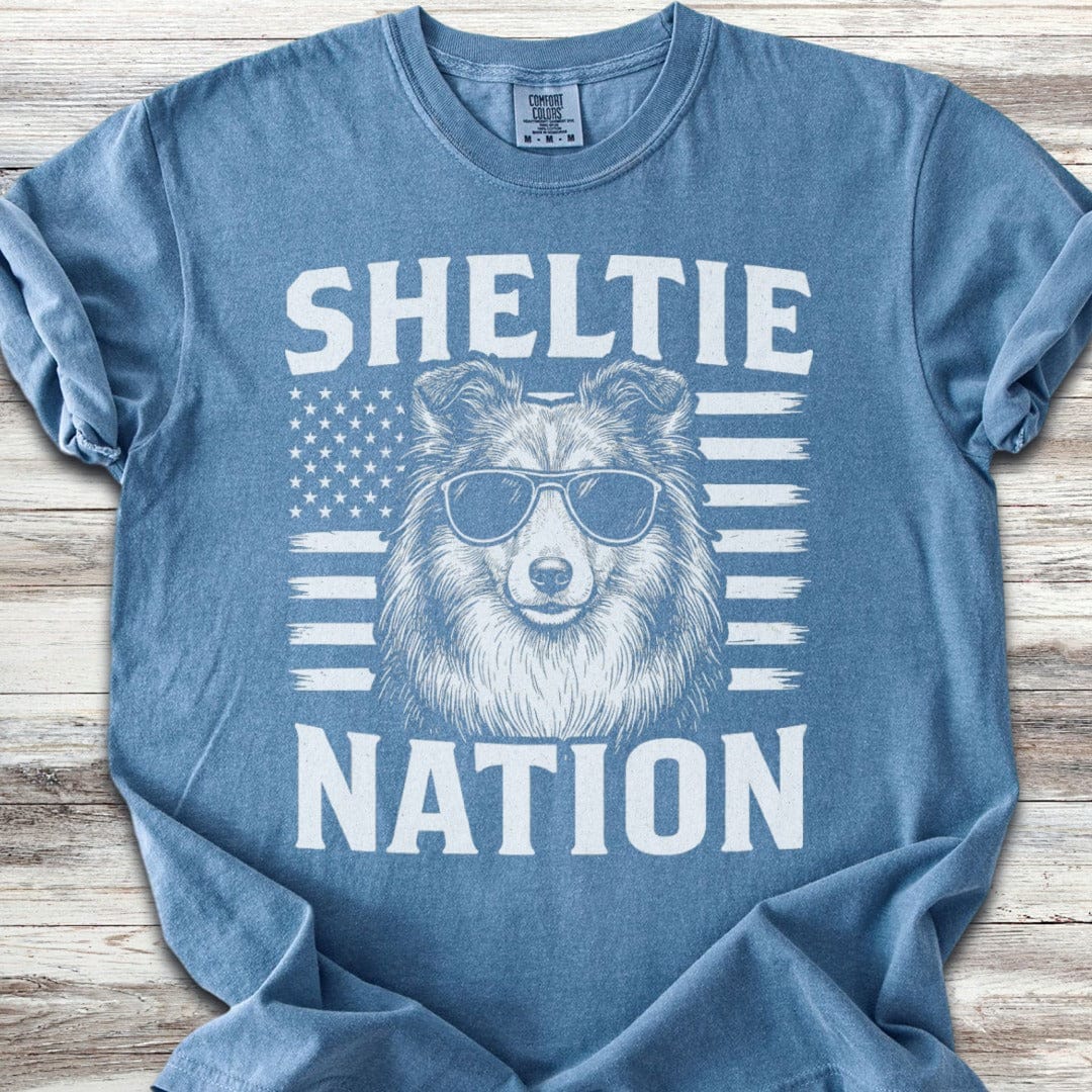 Shetland Sheepdog Nation T-Shirt