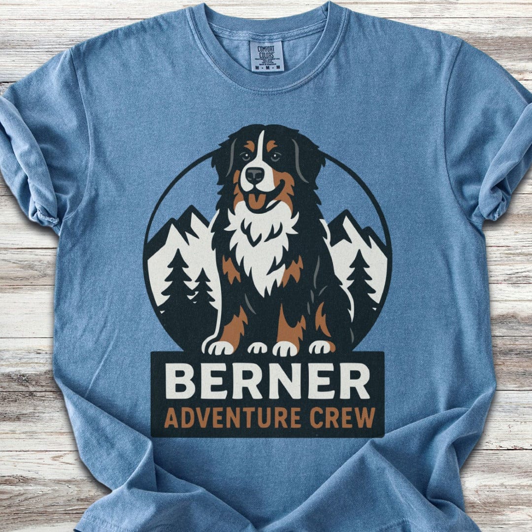 Bernese Mountain Dog  Adventure Crew T-Shirt