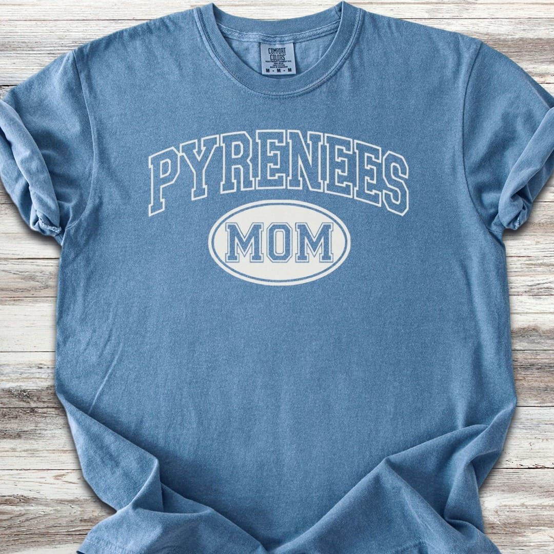 Great Pyrenees University Mom T-Shirt
