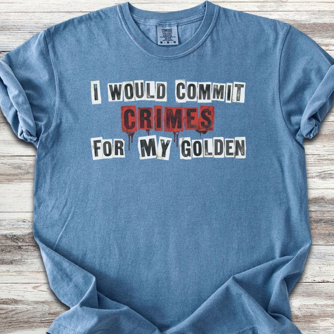 Golden Retriever Crimes T-Shirt