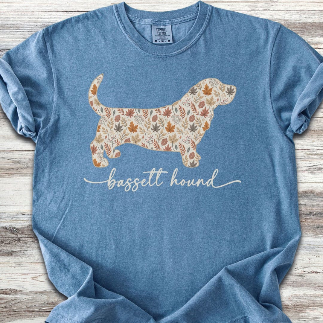 Basset Hound Fall T-Shirt