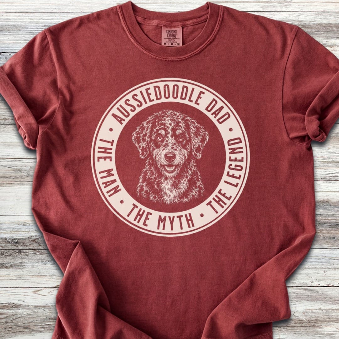 Aussiedoodle Dad Legend  T-Shirt