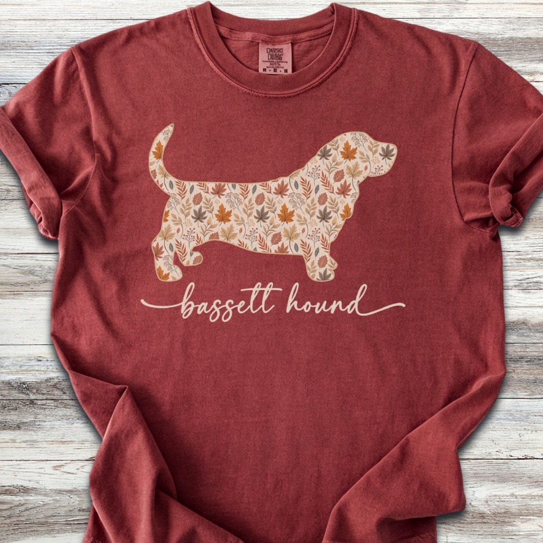 Basset Hound Fall T-Shirt