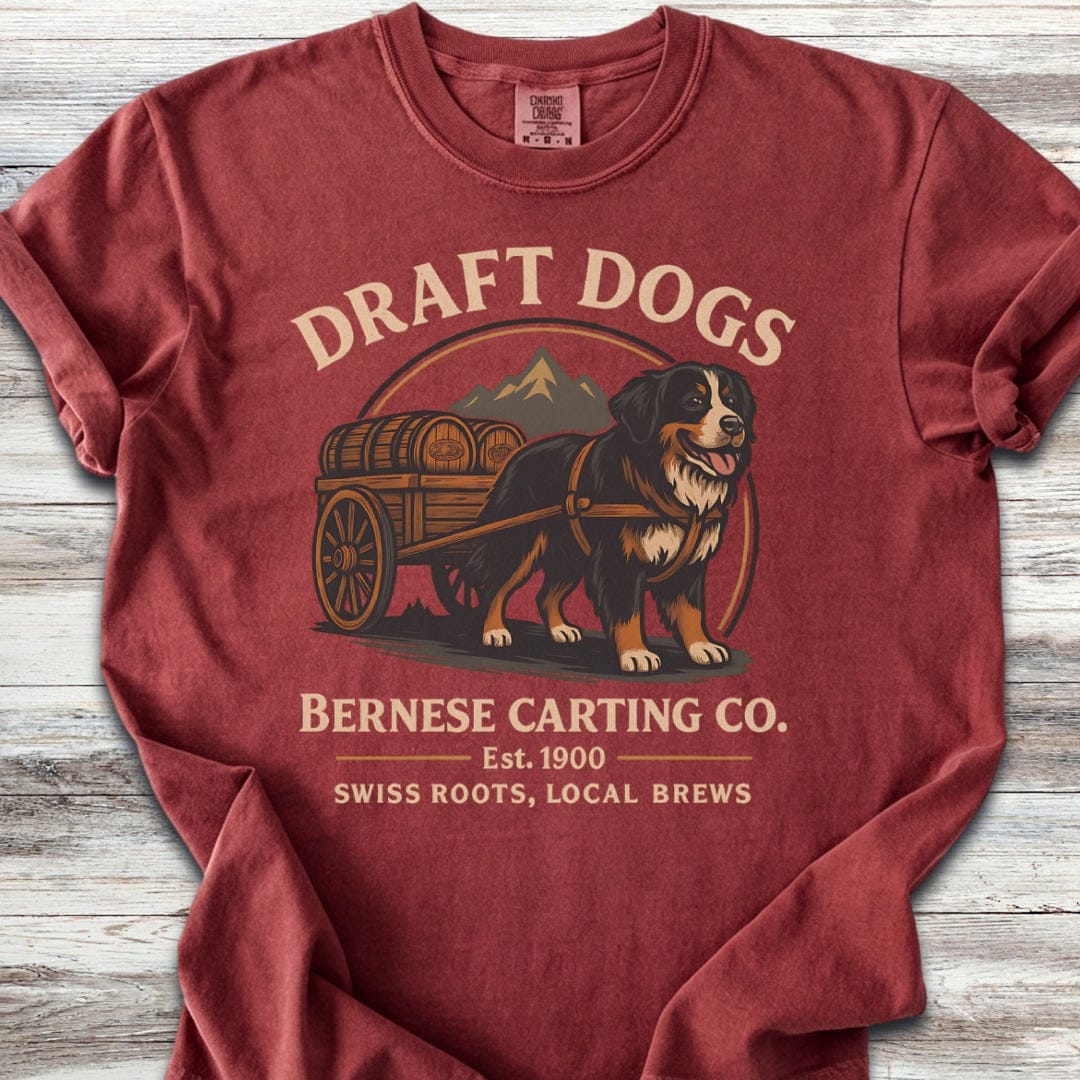Bernese Mountain Dogs Draft Dogs T-Shirt