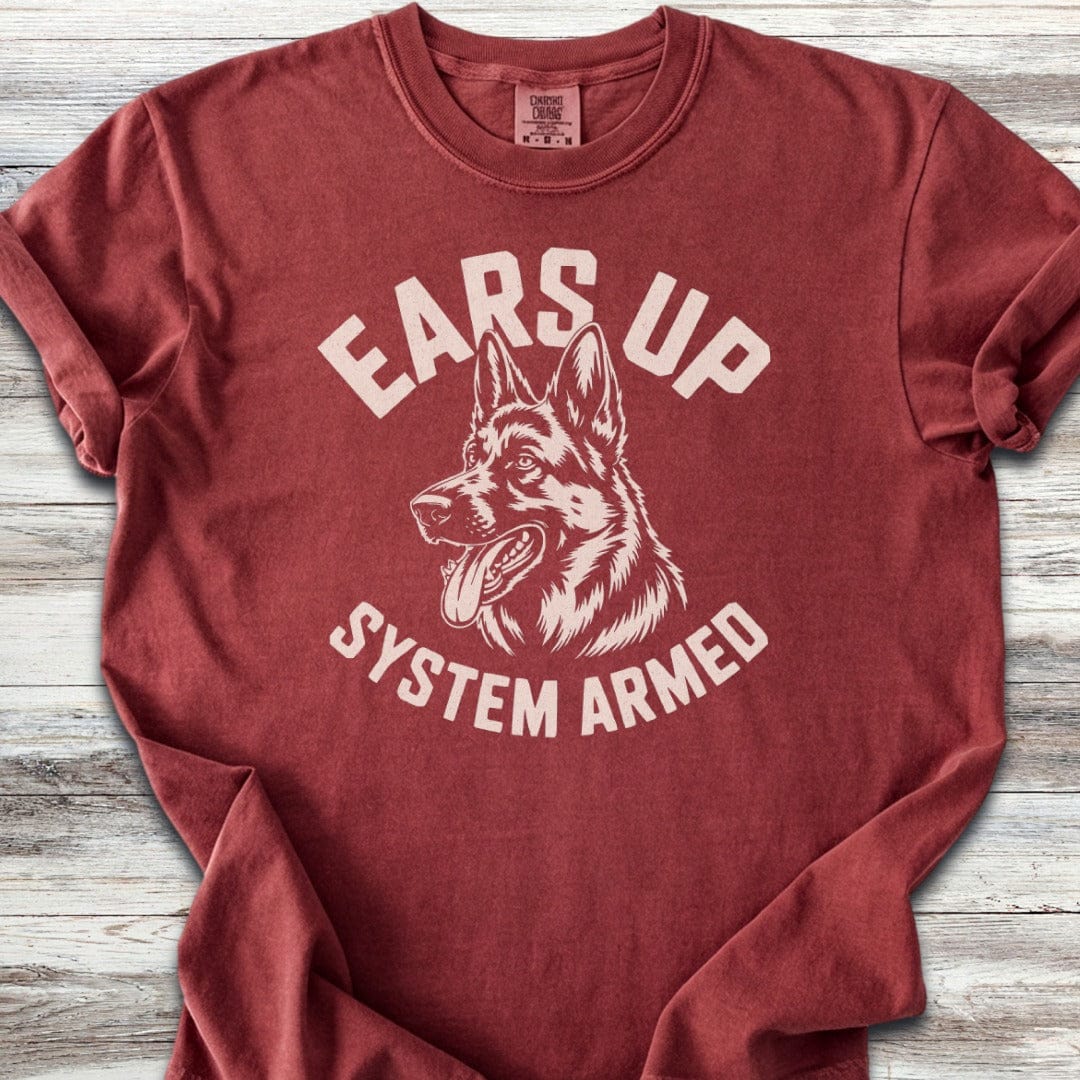 German Shepherd Armed T-Shirt