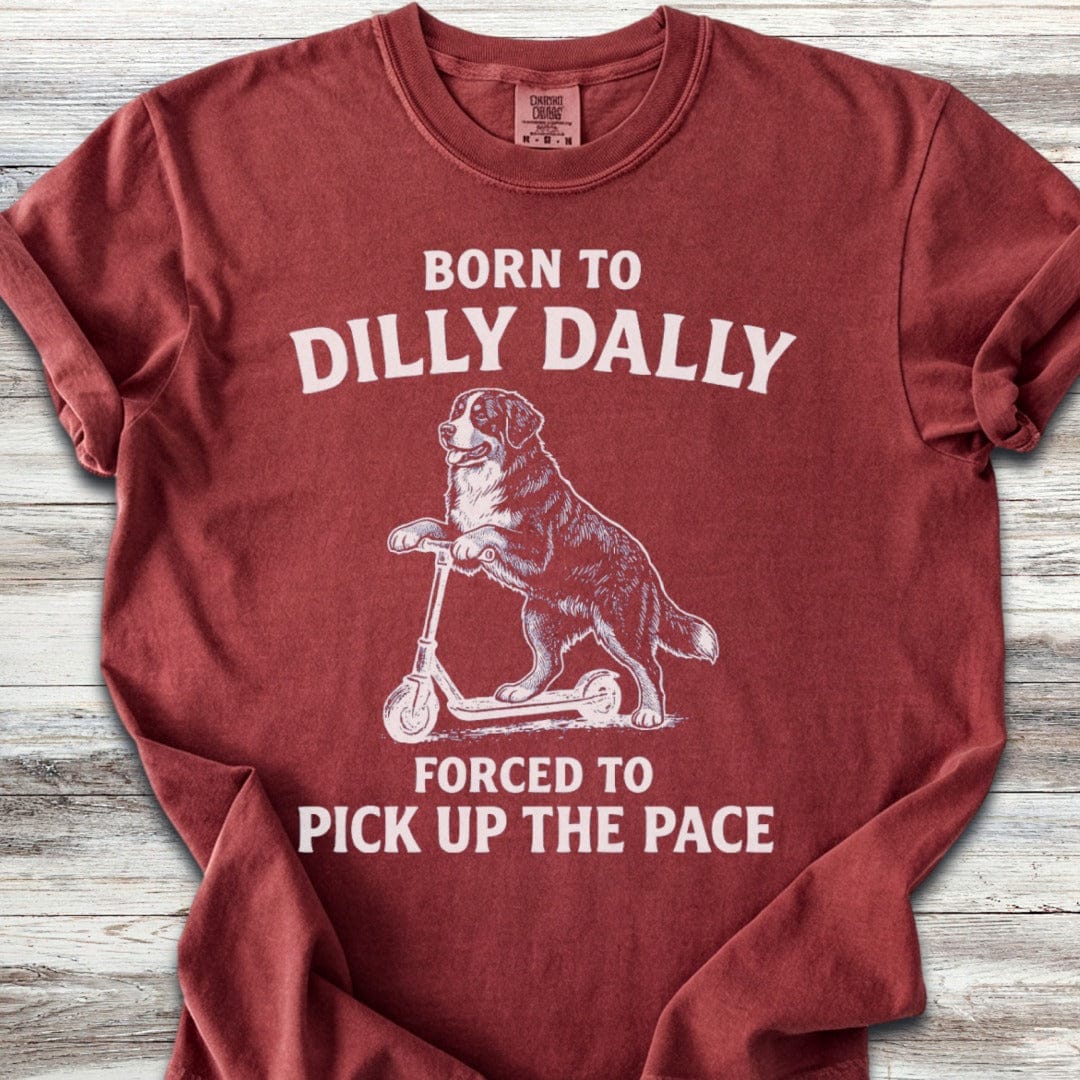 Bernese Mountain Dog Dilly Dally T-Shirt