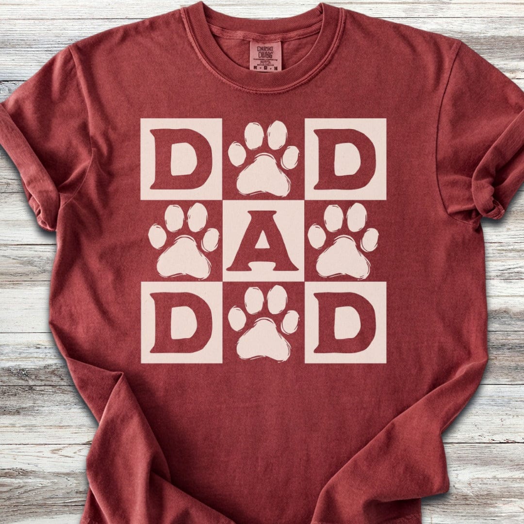 Paw Print Dad T-Shirt