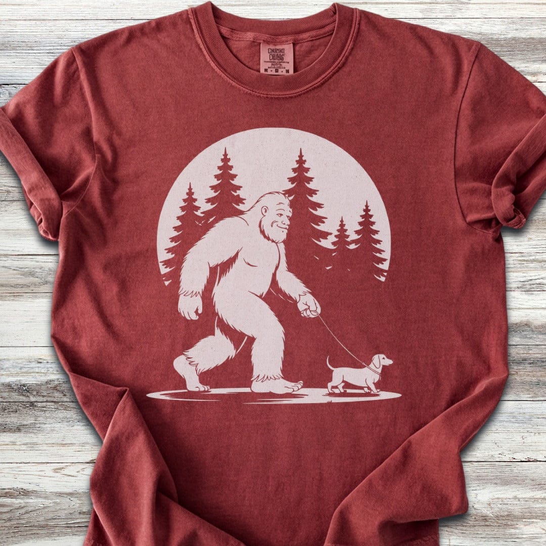 Dachshund Bigfoot T-Shirt