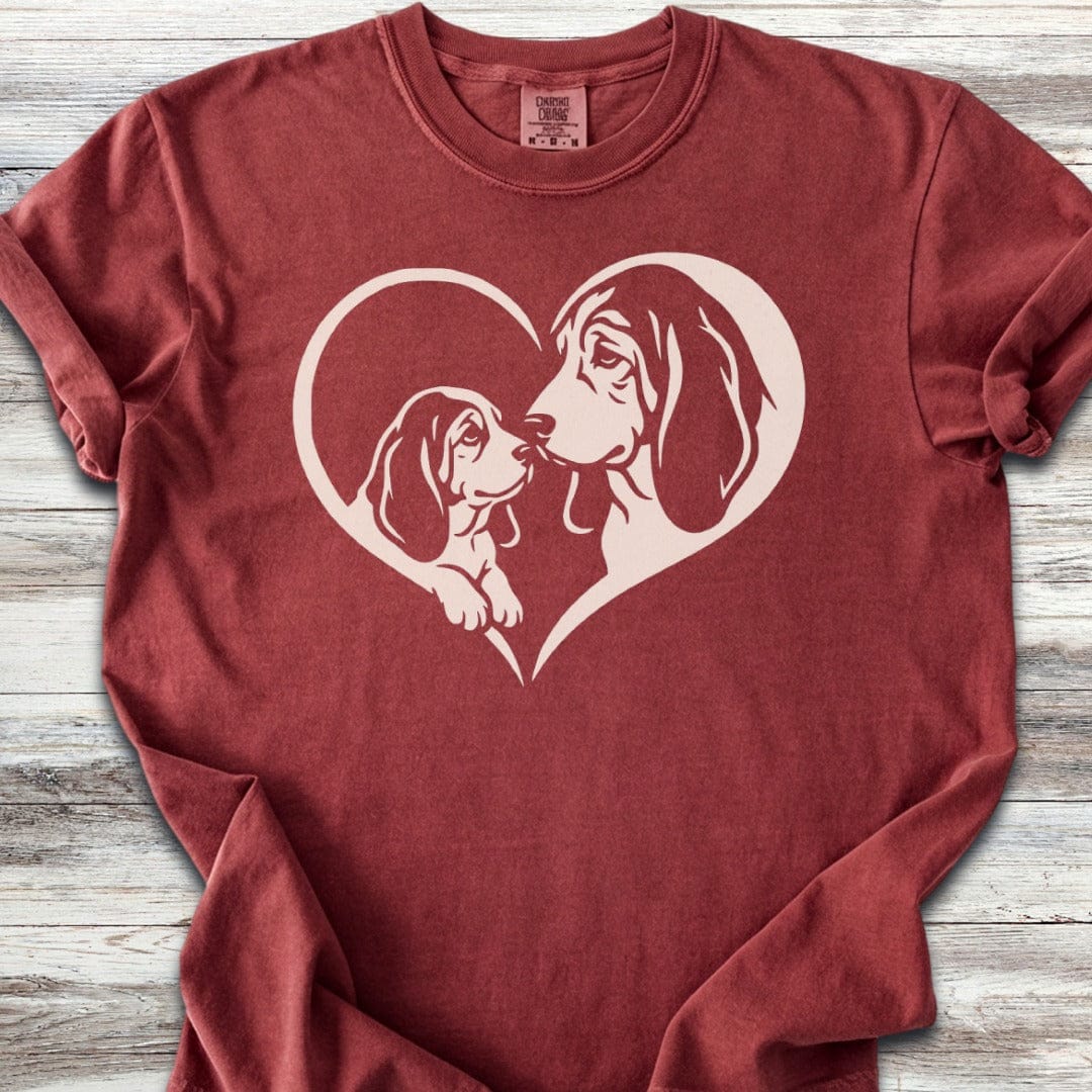 Basset Hound Heart Bond T-Shirt