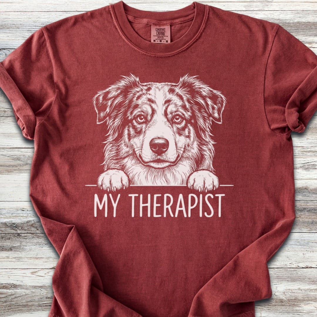 Australian Shepherd Therapist T-Shirt