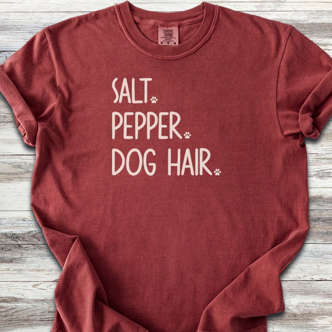 Salt Pepper Dog Hair T-Shirt