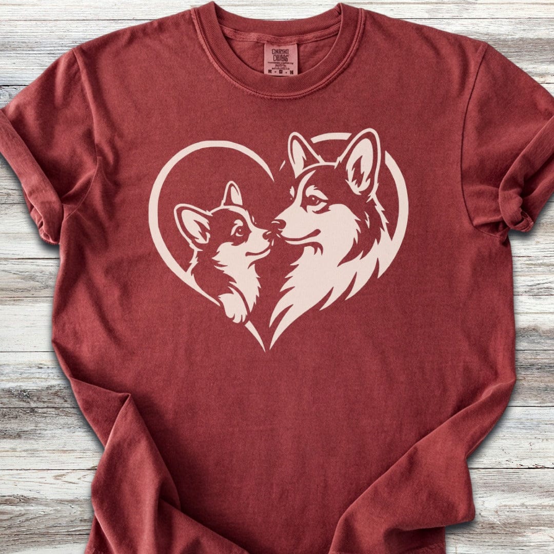 Corgi Heart Bond T-Shirt