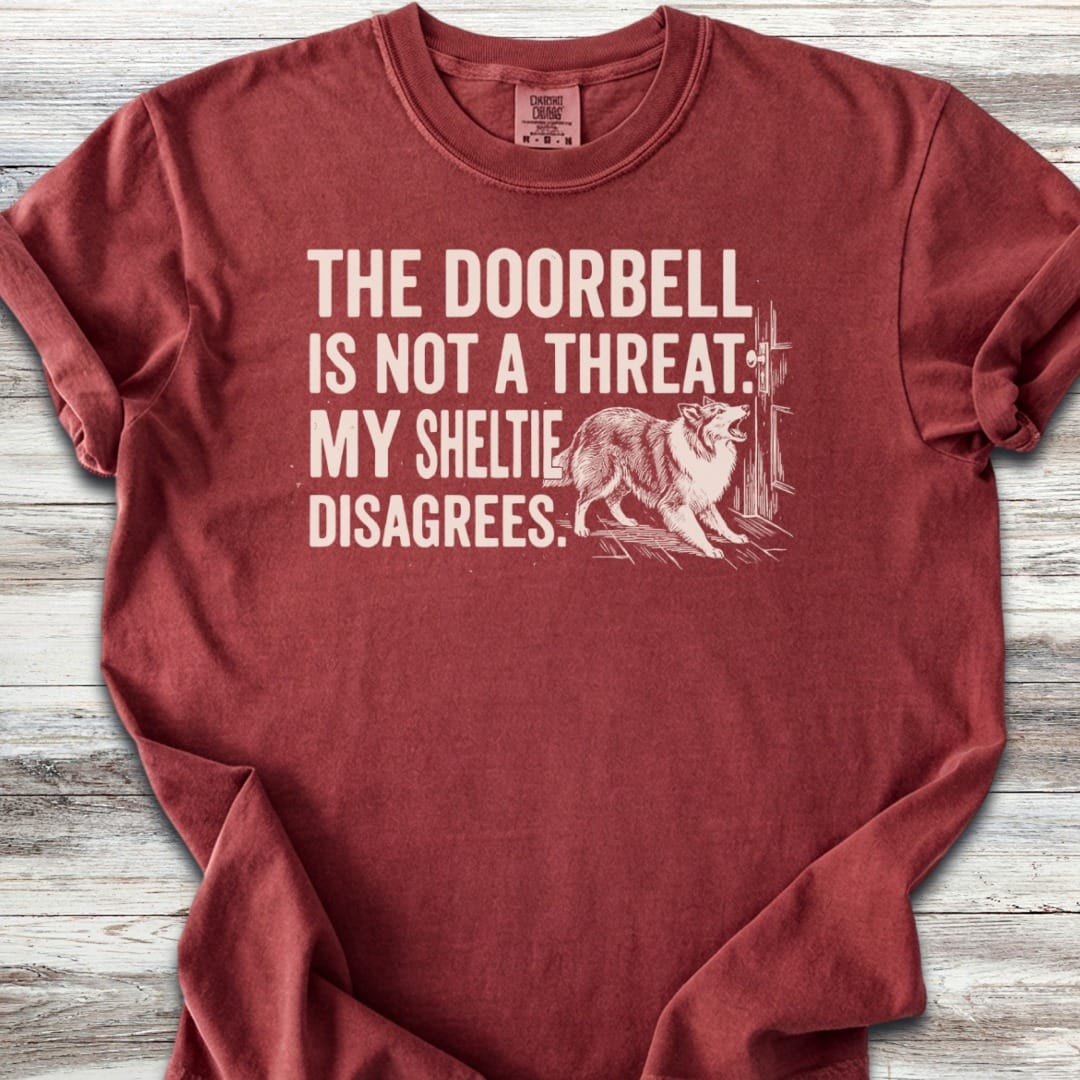 Shetland Sheepdog Doorbell T-Shirt