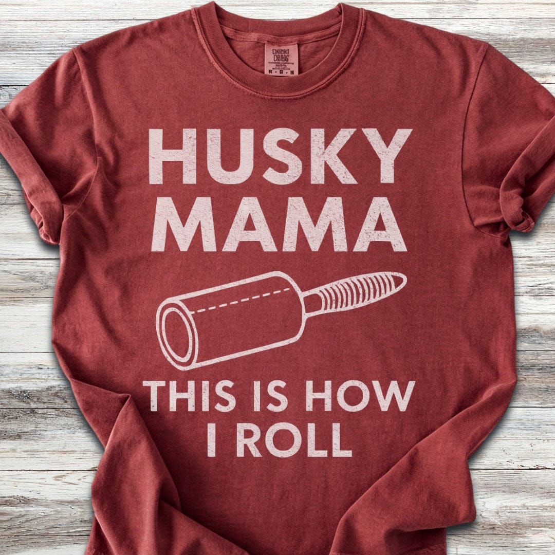 Husky Mama Roll T-Shirt