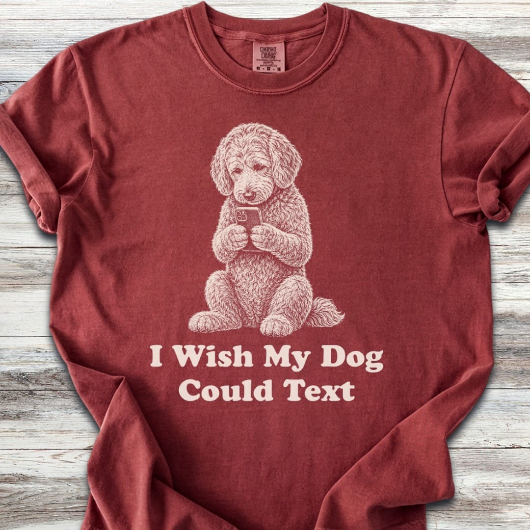 Goldendoodle Text T-Shirt