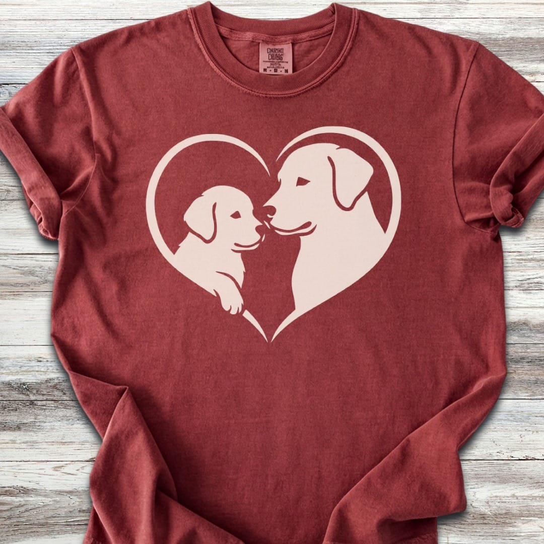 Labrador Retriever Heart Bond T-Shirt
