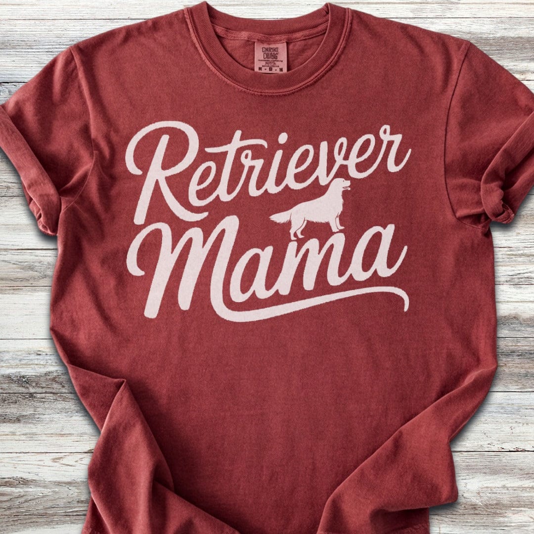 Golden Retriever Mama Silhouette T-Shirt