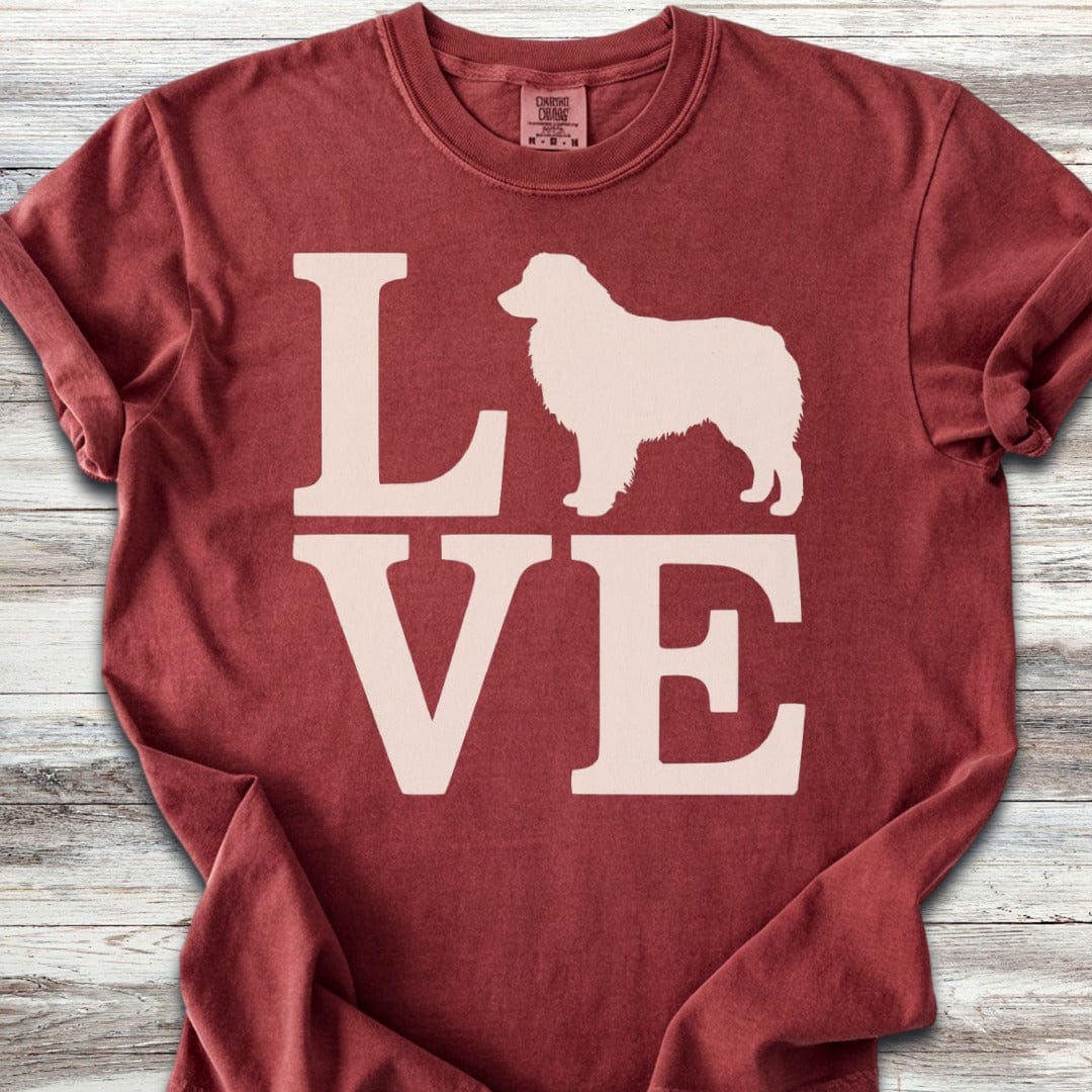 Australian Shepherd Dog Love T-Shirt