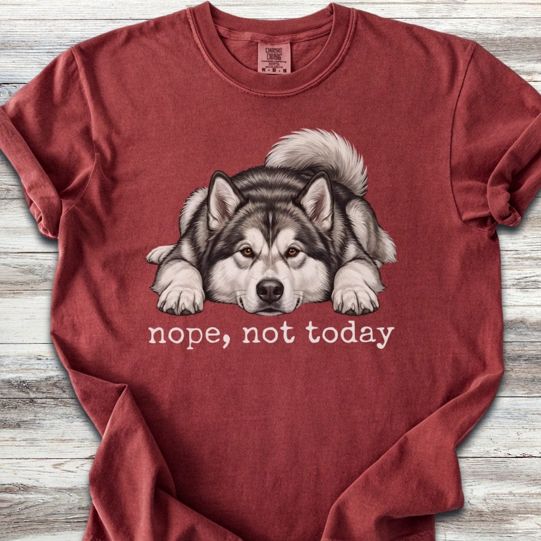 Alaskan Malamute Nope T-Shirt