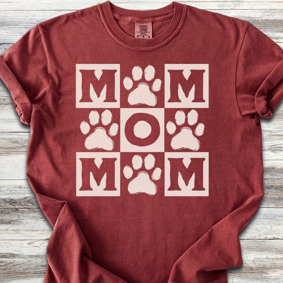 Paw Print Mom T-Shirt