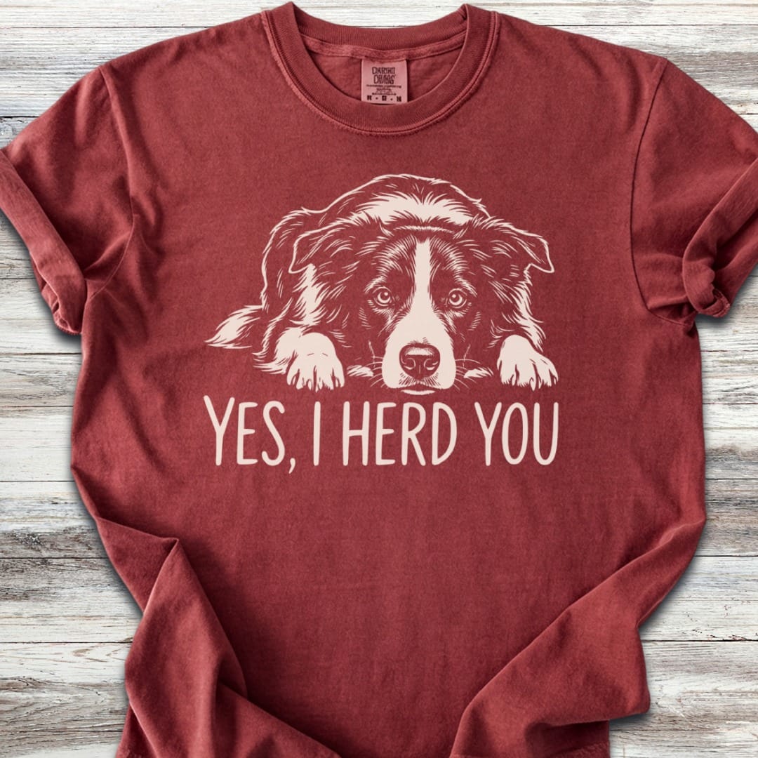 Border Collie Herd You T-Shirt