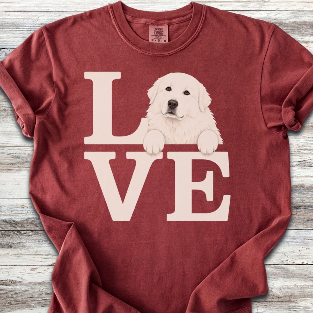 Great Pyrenees Puppy Love T-Shirt