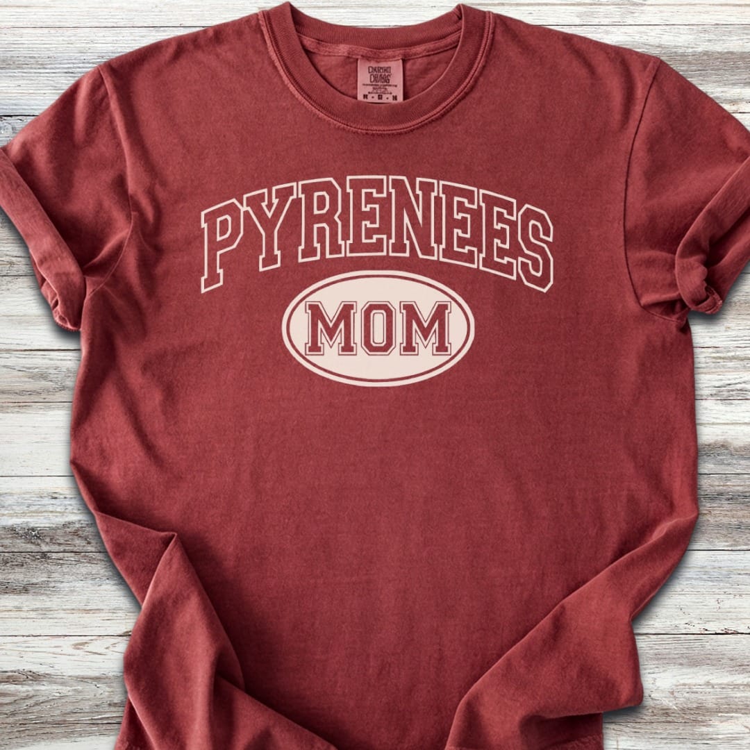 Great Pyrenees University Mom T-Shirt