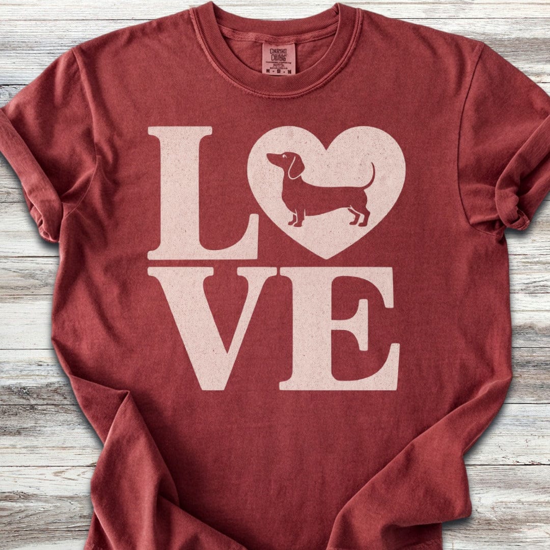 Dachshund Heart T-Shirt