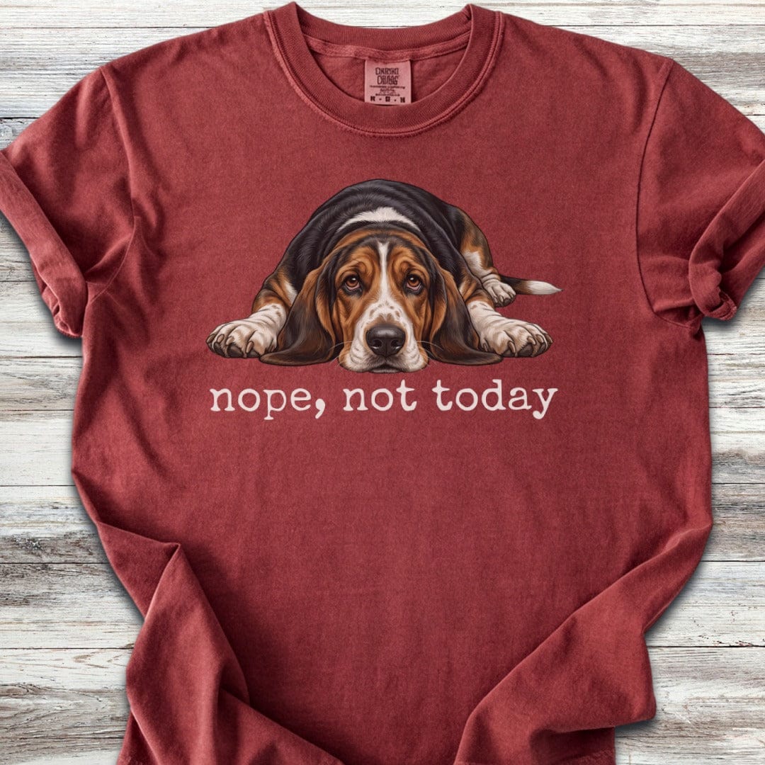 Basset Hound Nope T-Shirt