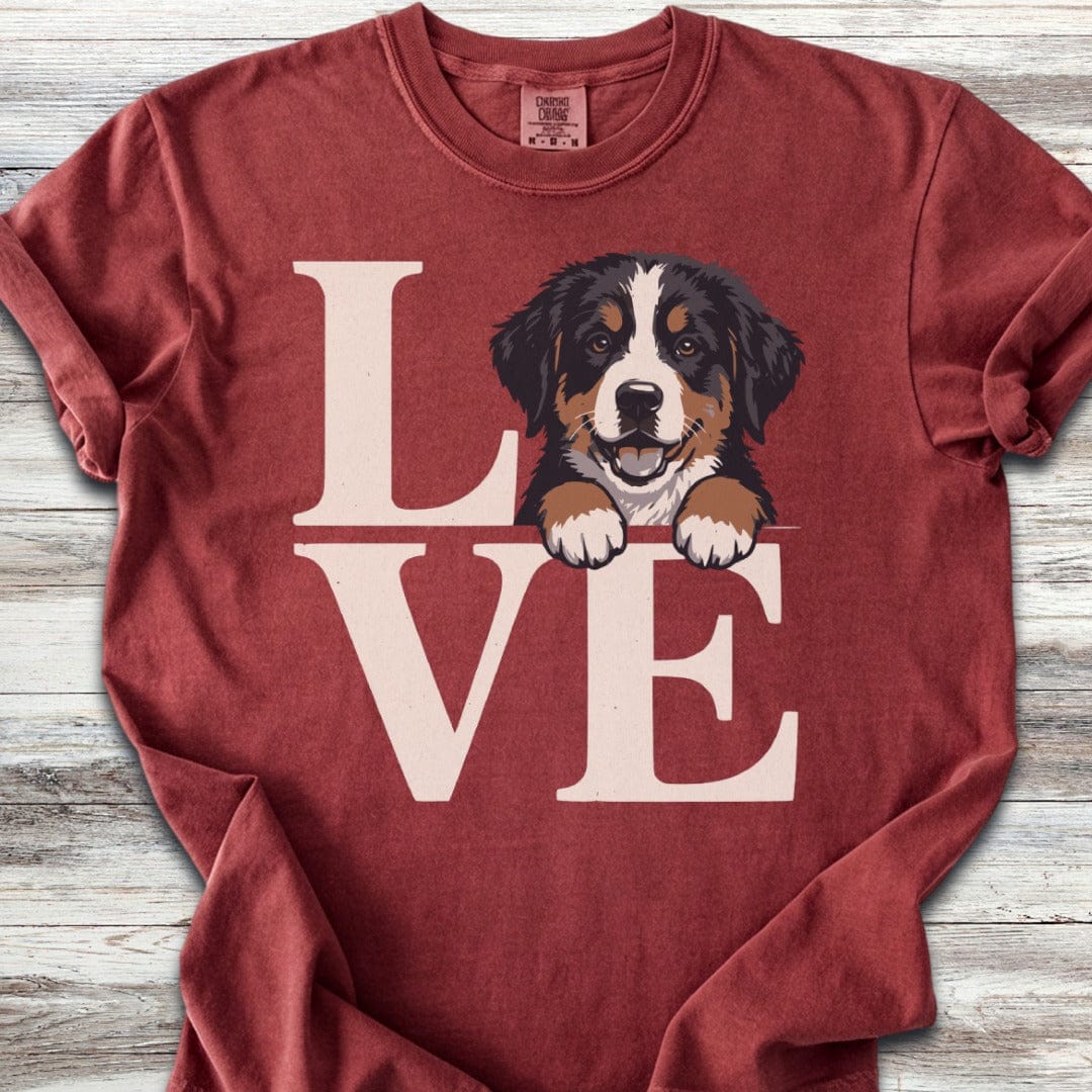 Bernese Mountain Dog Puppy Love T-Shirt