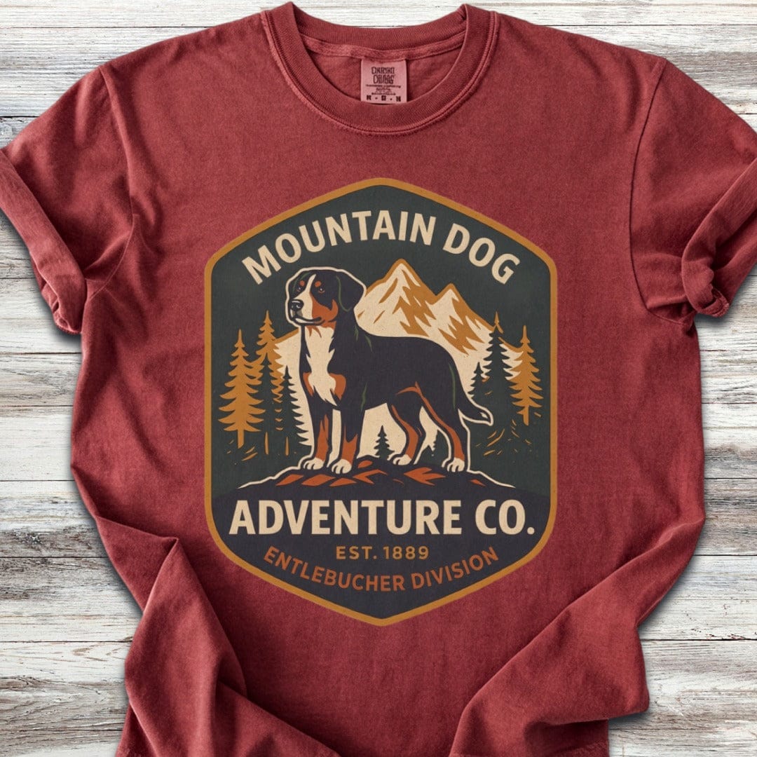 Entlebucher Mountain Dog Adventure Co T-Shirt