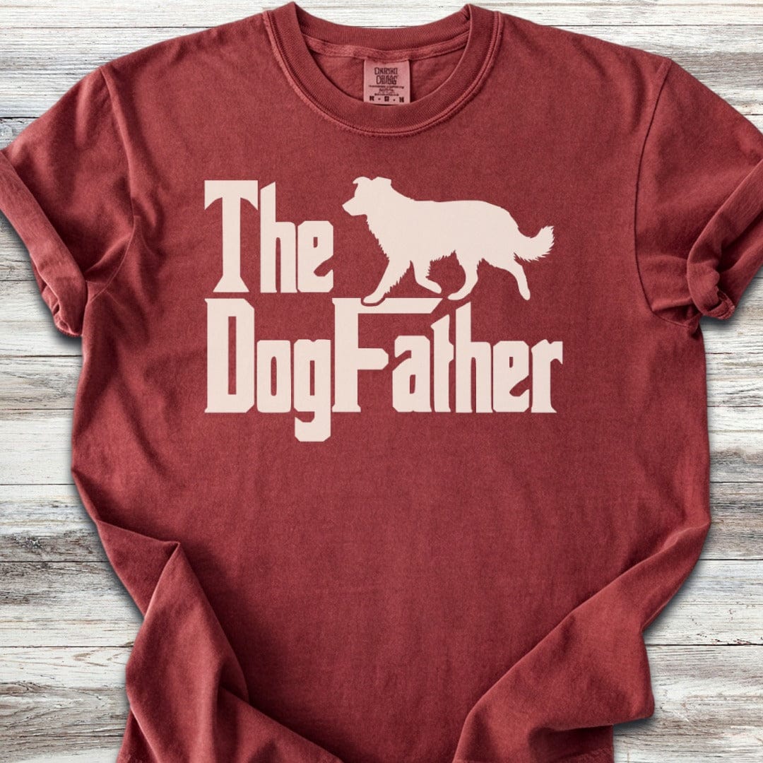 Border Collie Dog Father T-Shirt