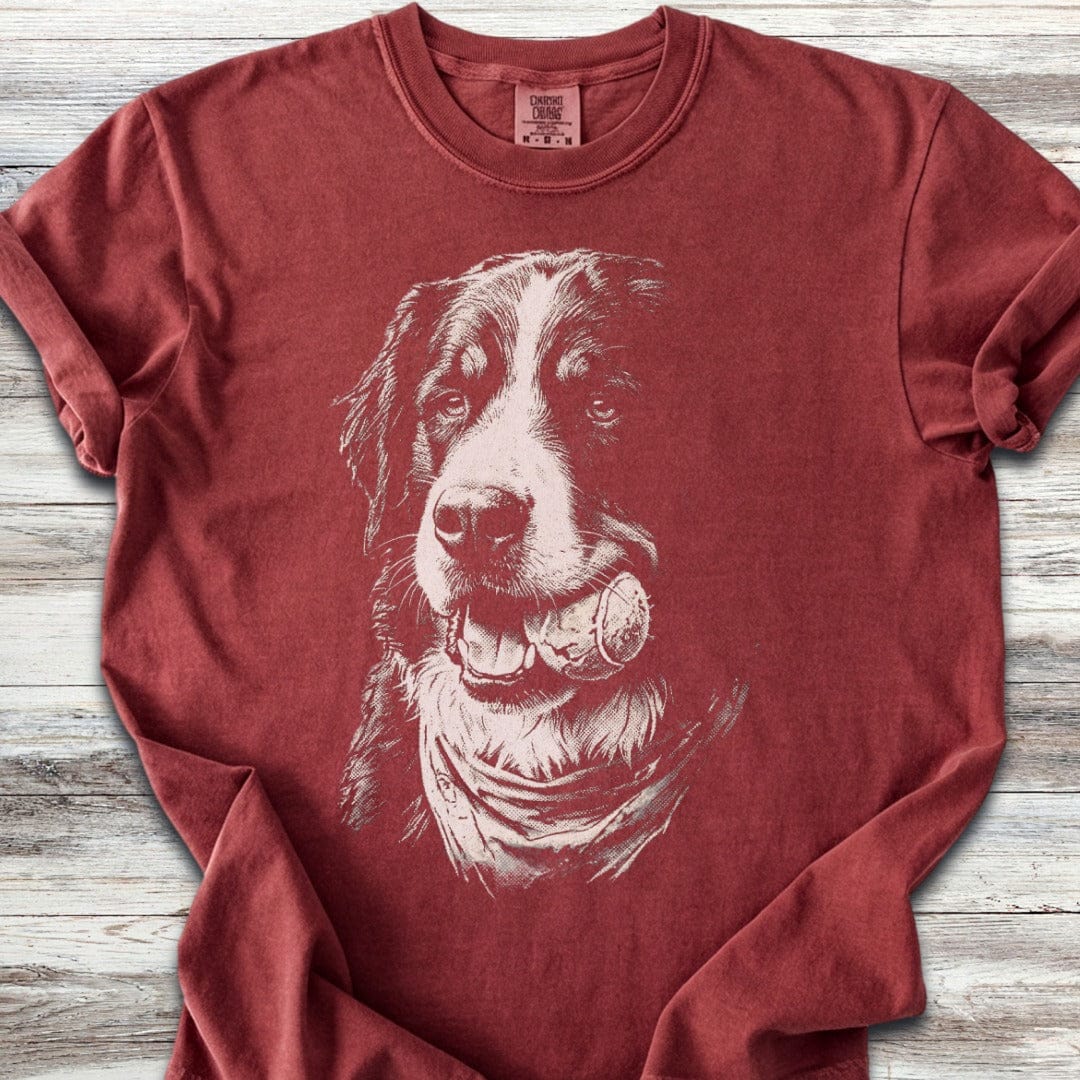 Bernese Mountain Dog Play Ball T-Shirt