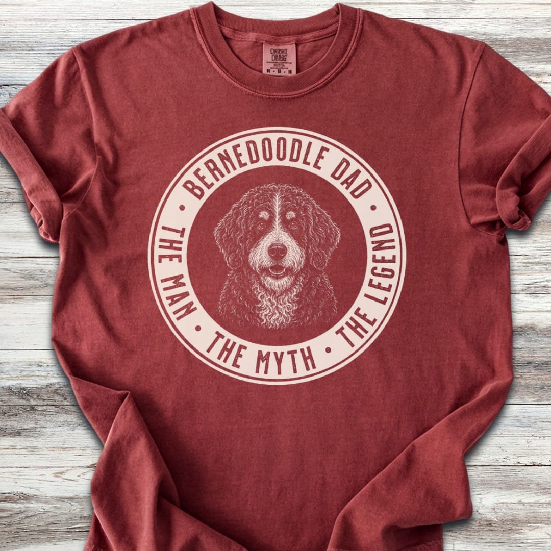 Bernedoodle Dad Legend T-Shirt