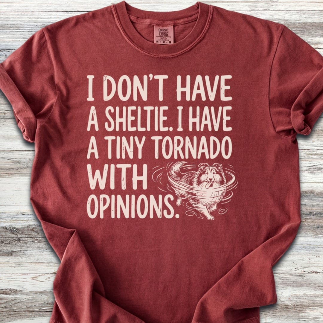 Shetland Sheepdog Tornado T-Shirt