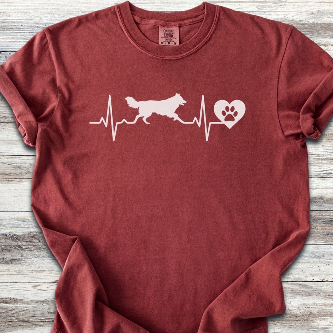 Border Collie Heartbeat T-Shirt