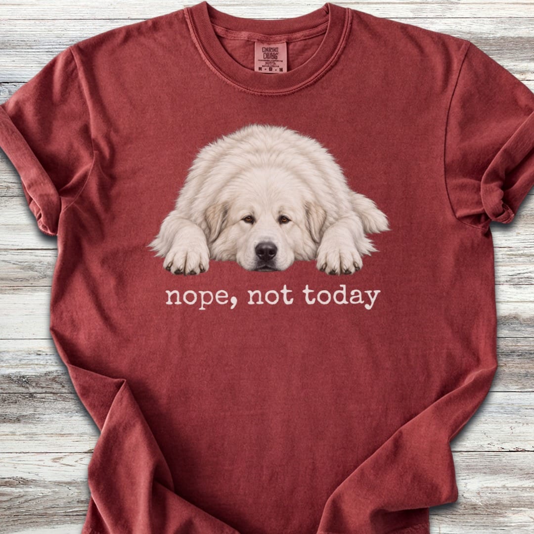 Great Pyrenees Nope T-Shirt