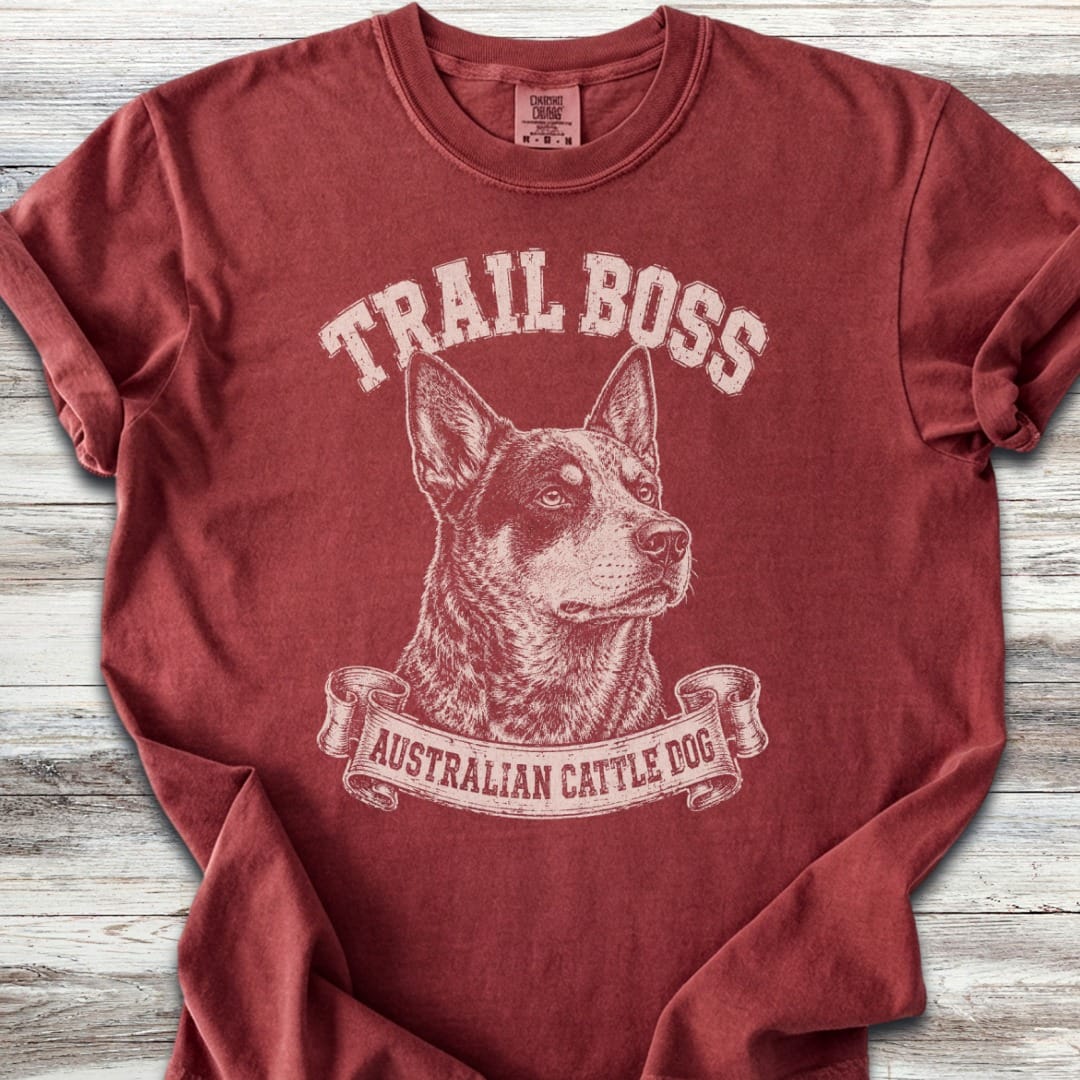 Australian Cattle Dog Trail Boss T-Shirt