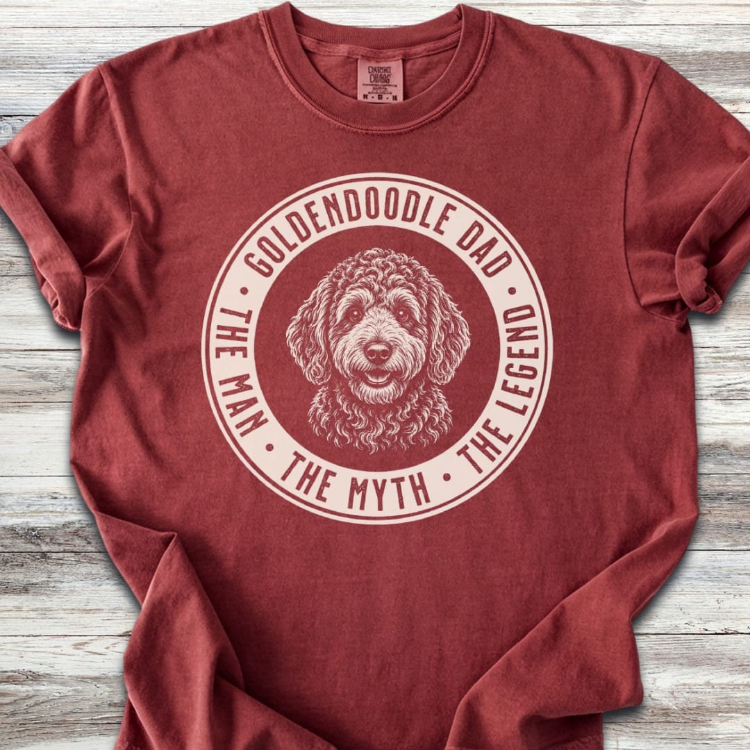 Goldendoodle Dad Legend T-Shirt