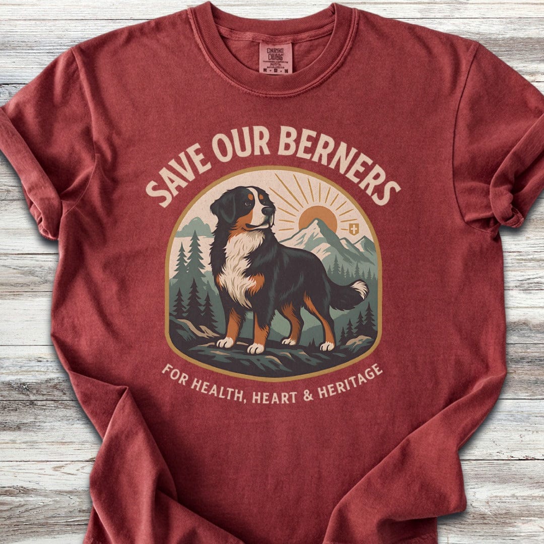 Bernese Mountain Dog Save Berners T-Shirt
