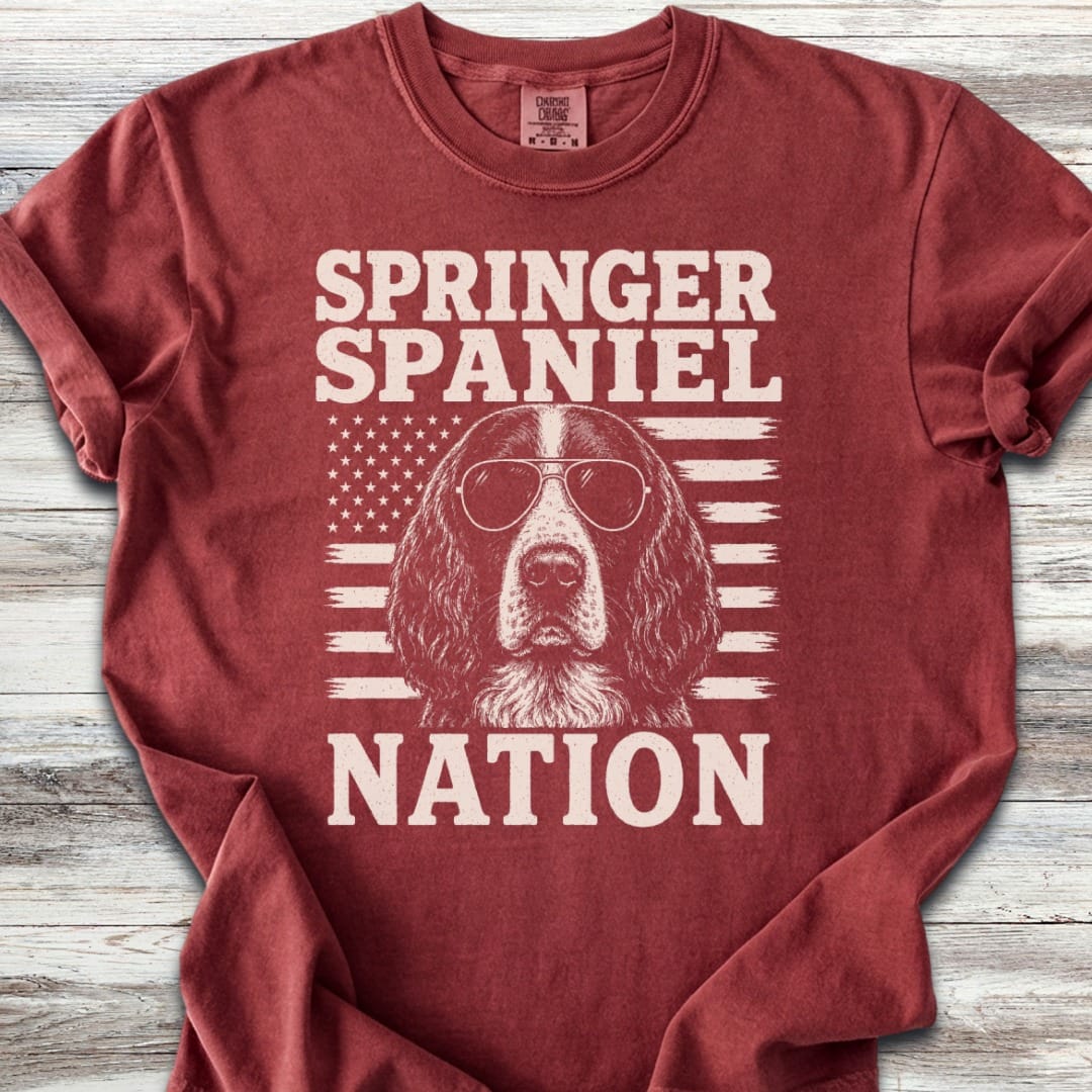 English Springer Spaniel Nation T-Shirt