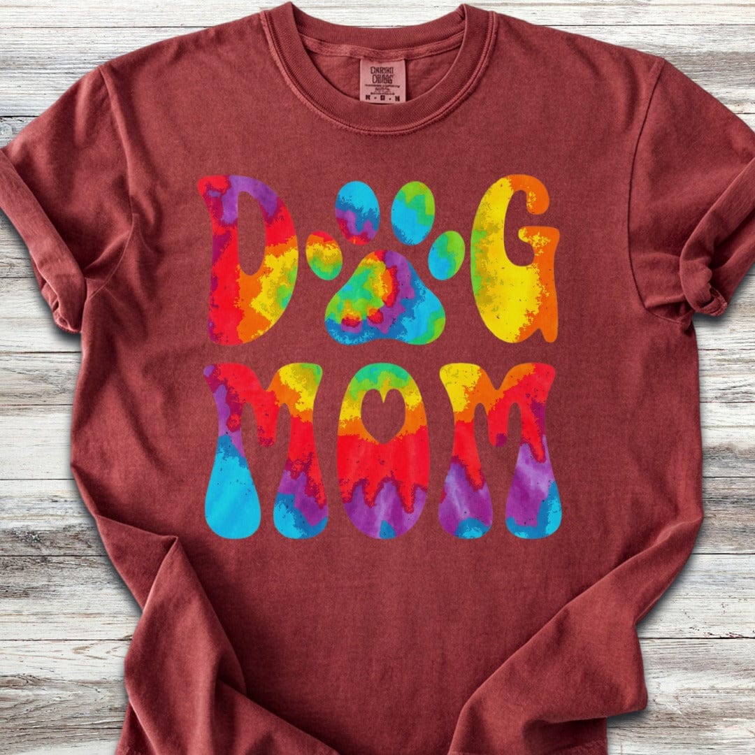 Dog Mom Rainbow T-Shirt