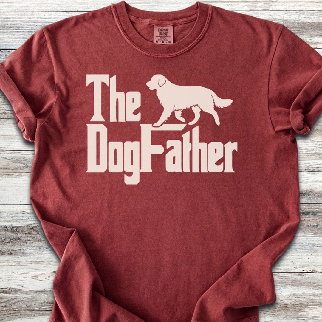 Golden Retriever Dog Father T-Shirt