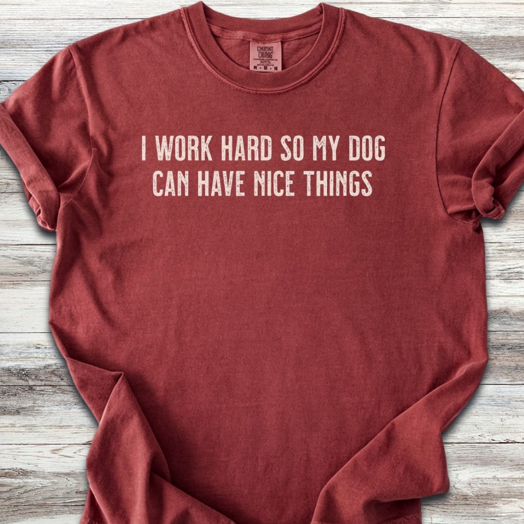 I Work Hard T-Shirt