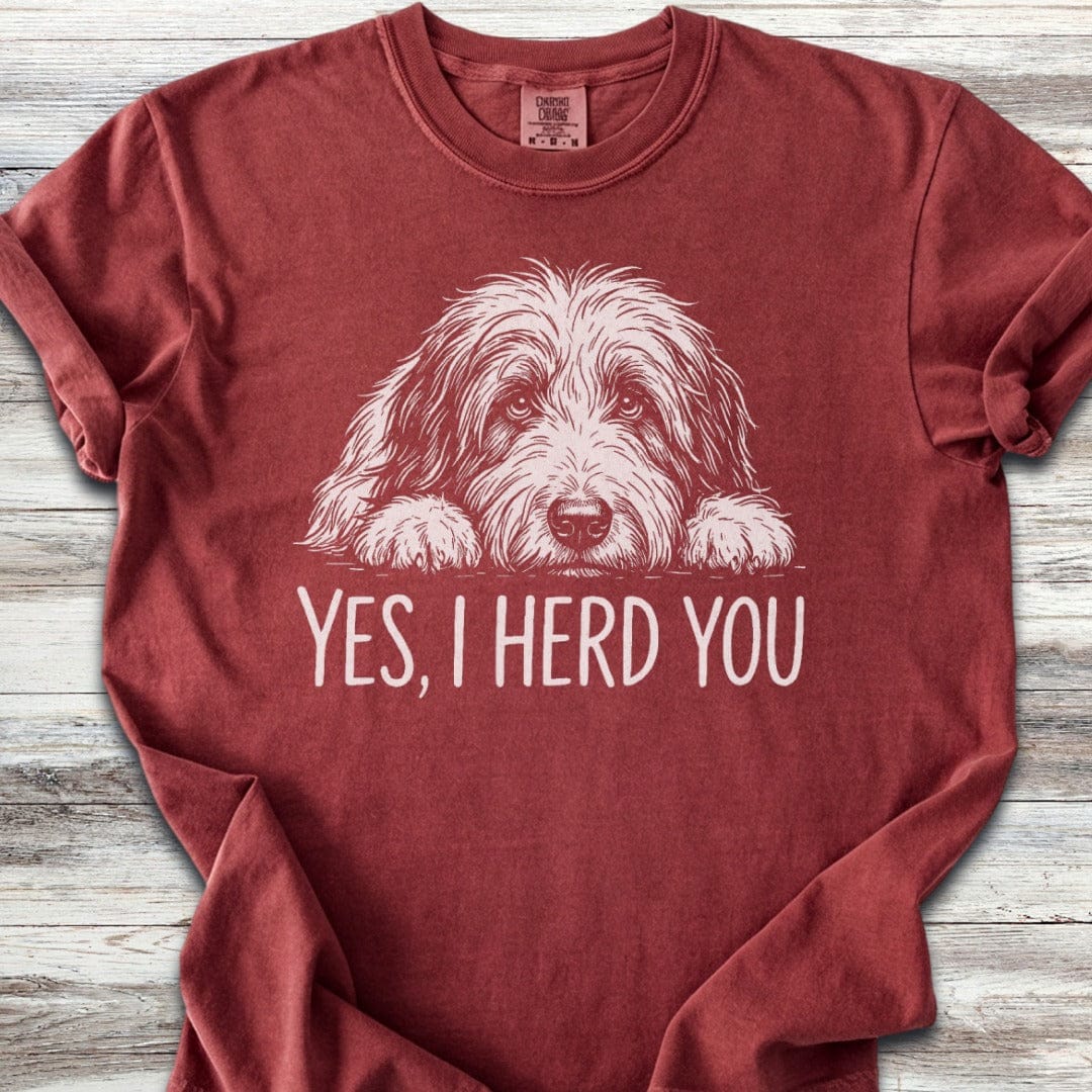 Bearded Collie Herd You T-Shirt