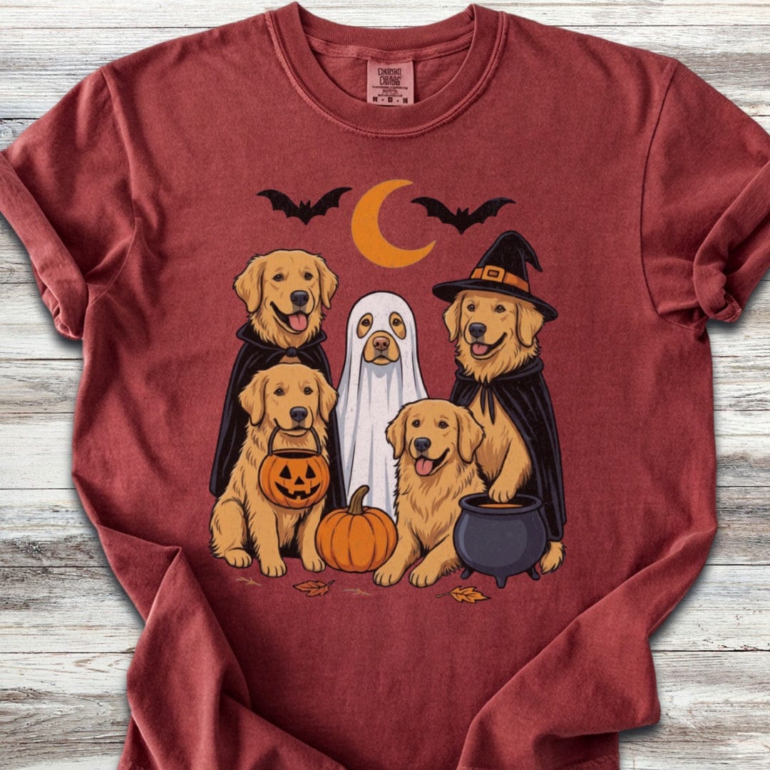 Golden Retriever Halloween T-Shirt