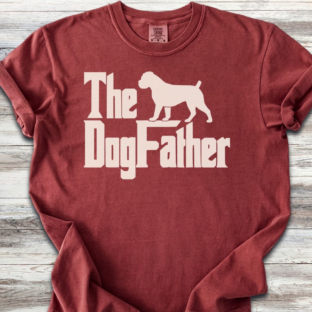 Boxer Dog Father T-Shirt