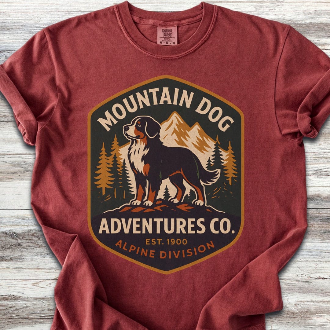 Bernese Mountain Dog Adventures T-Shirt